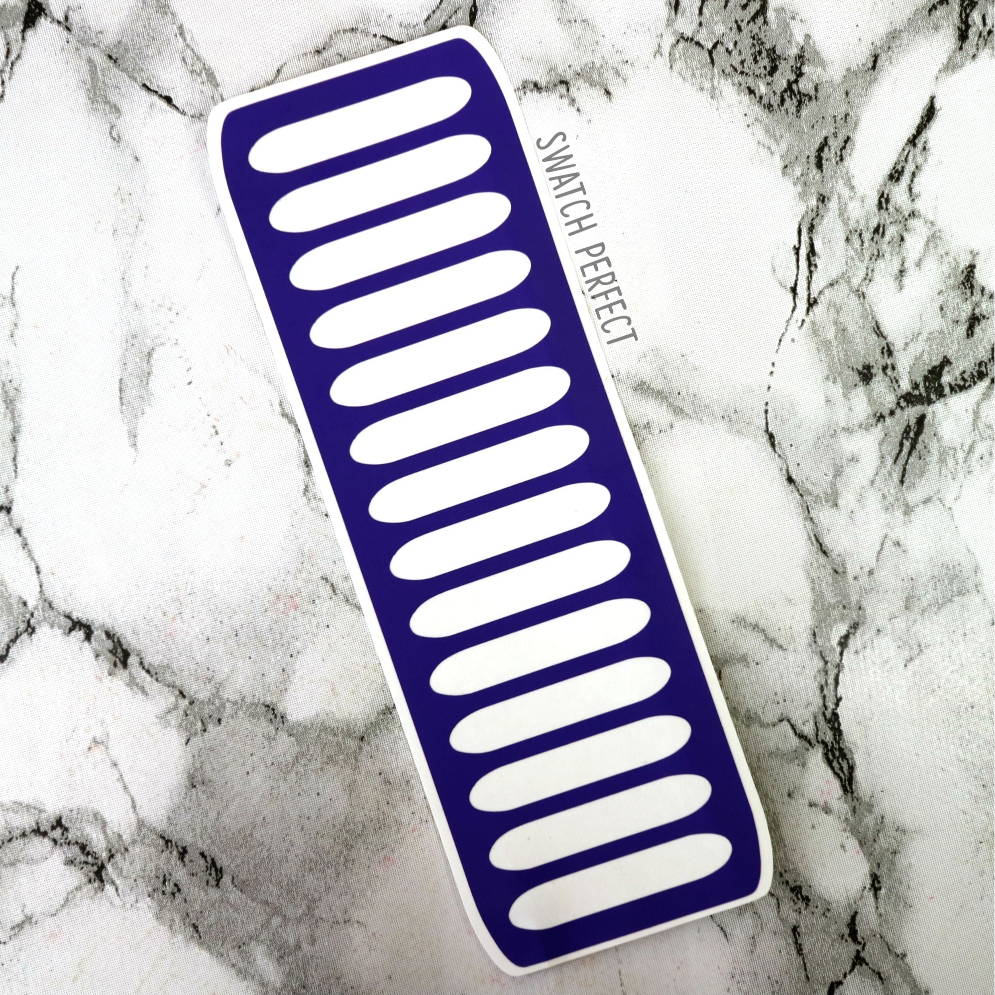Rounded Stripes - 14 Pan Stencil - Swatch Perfect