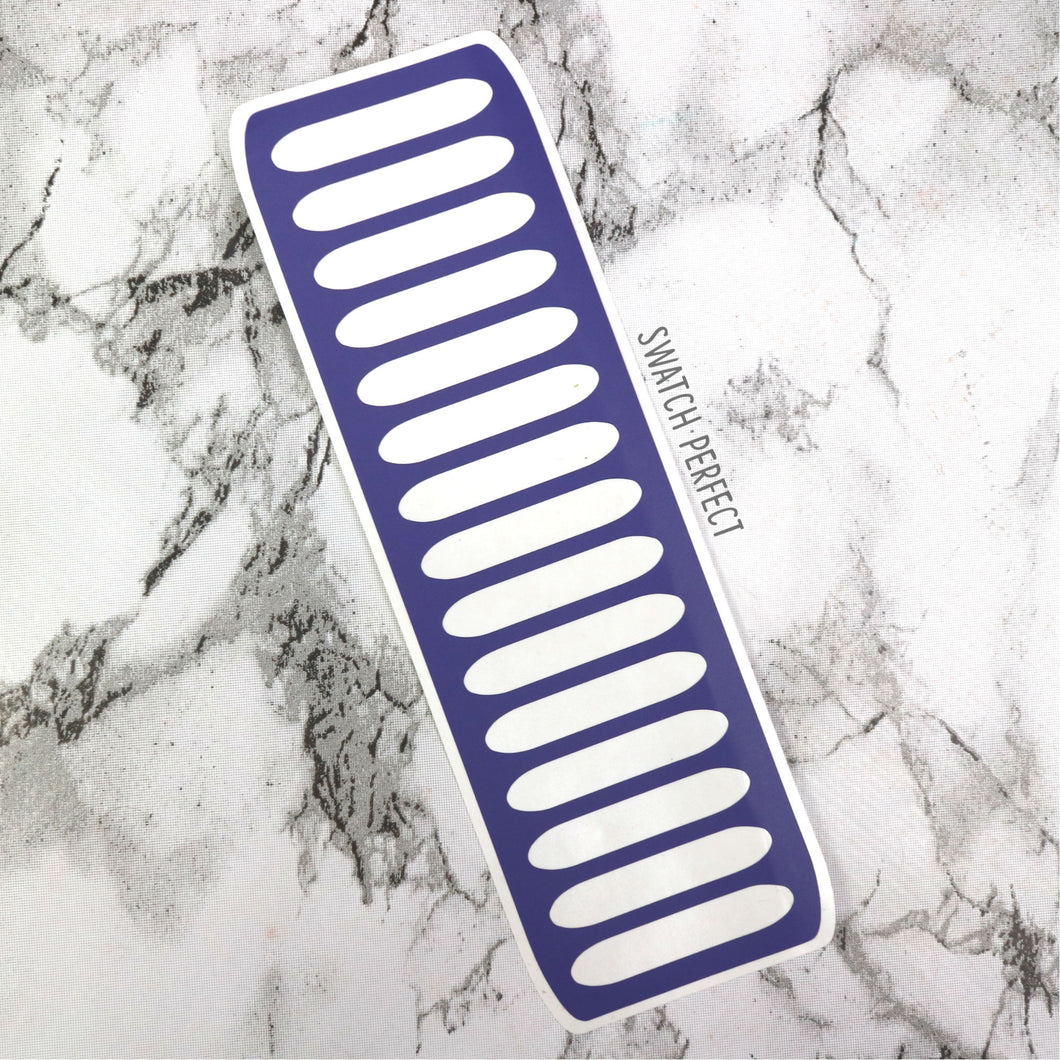 Rounded Stripes - 15 Pan Stencil