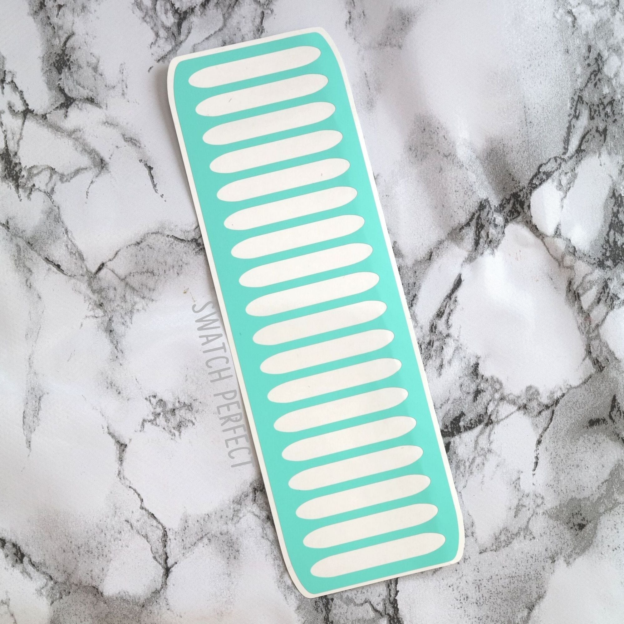 Rounded Stripes - 18 Pan Stencil - Swatch Perfect