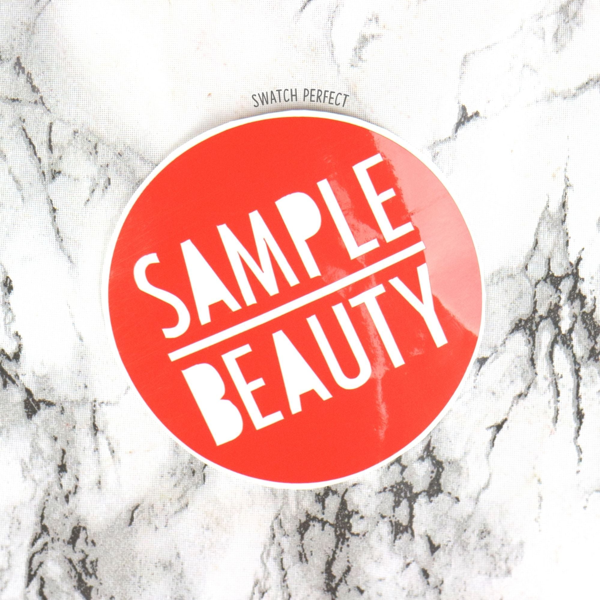 Sample Beauty - Mini Logo Stencil | Inspired By Sample Beauty - Swatch Perfect