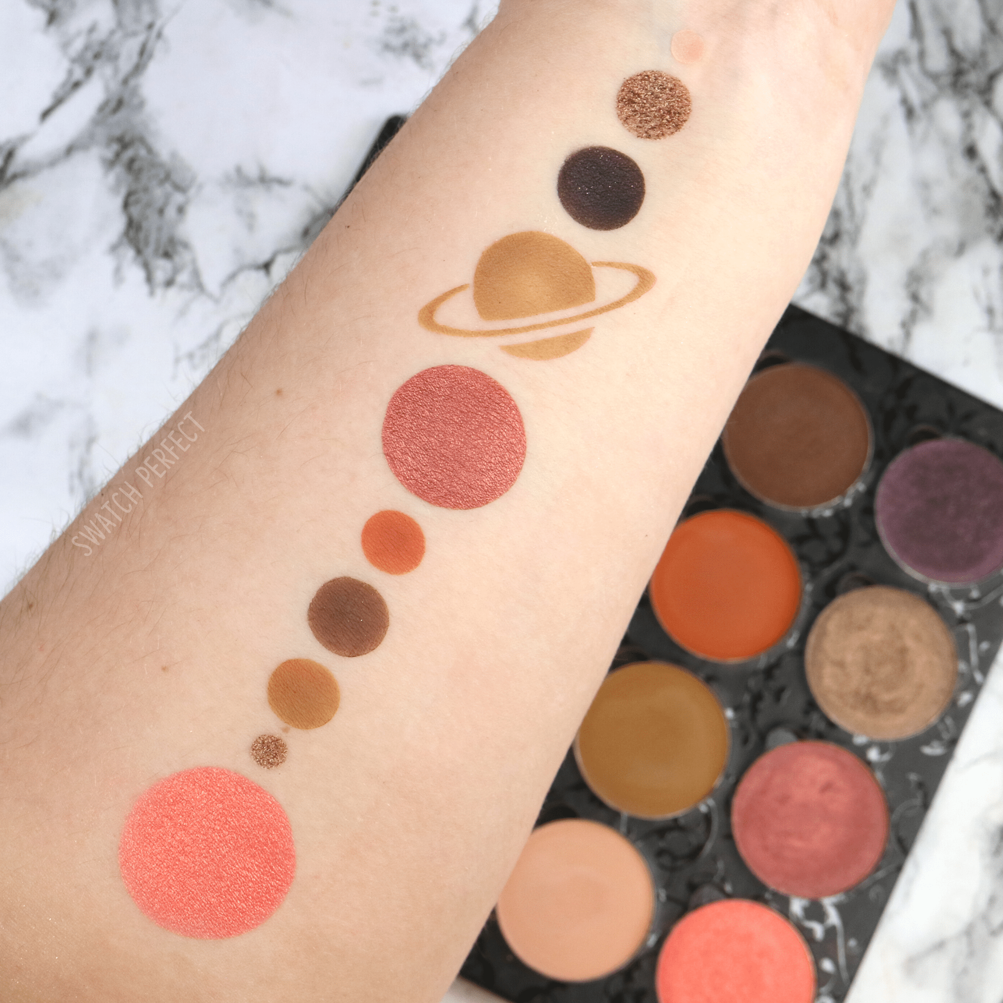 Solar System - 10 Pan Stencil - Swatch Perfect