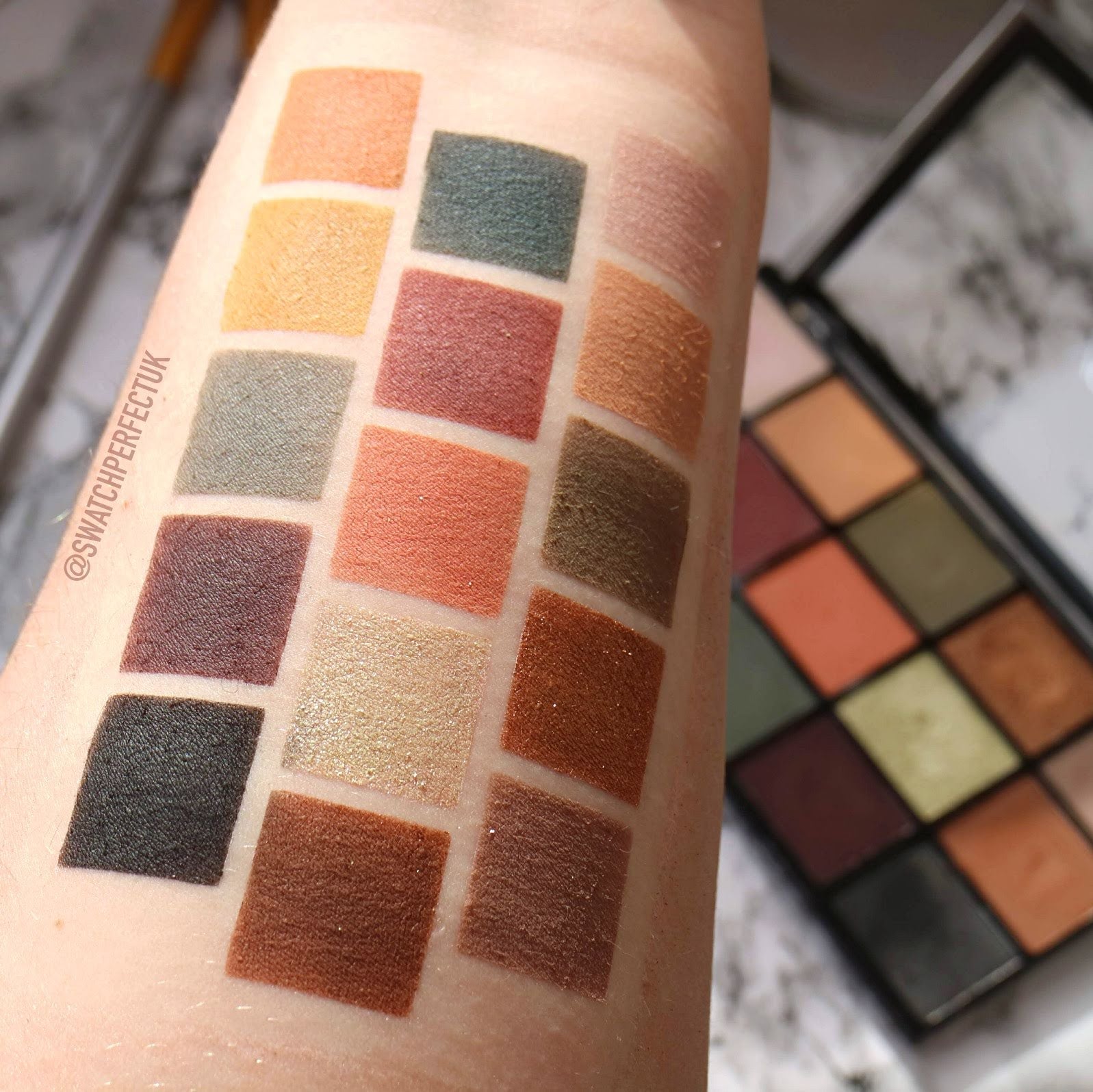 Squares - 15 Pan Stencil - Swatch Perfect
