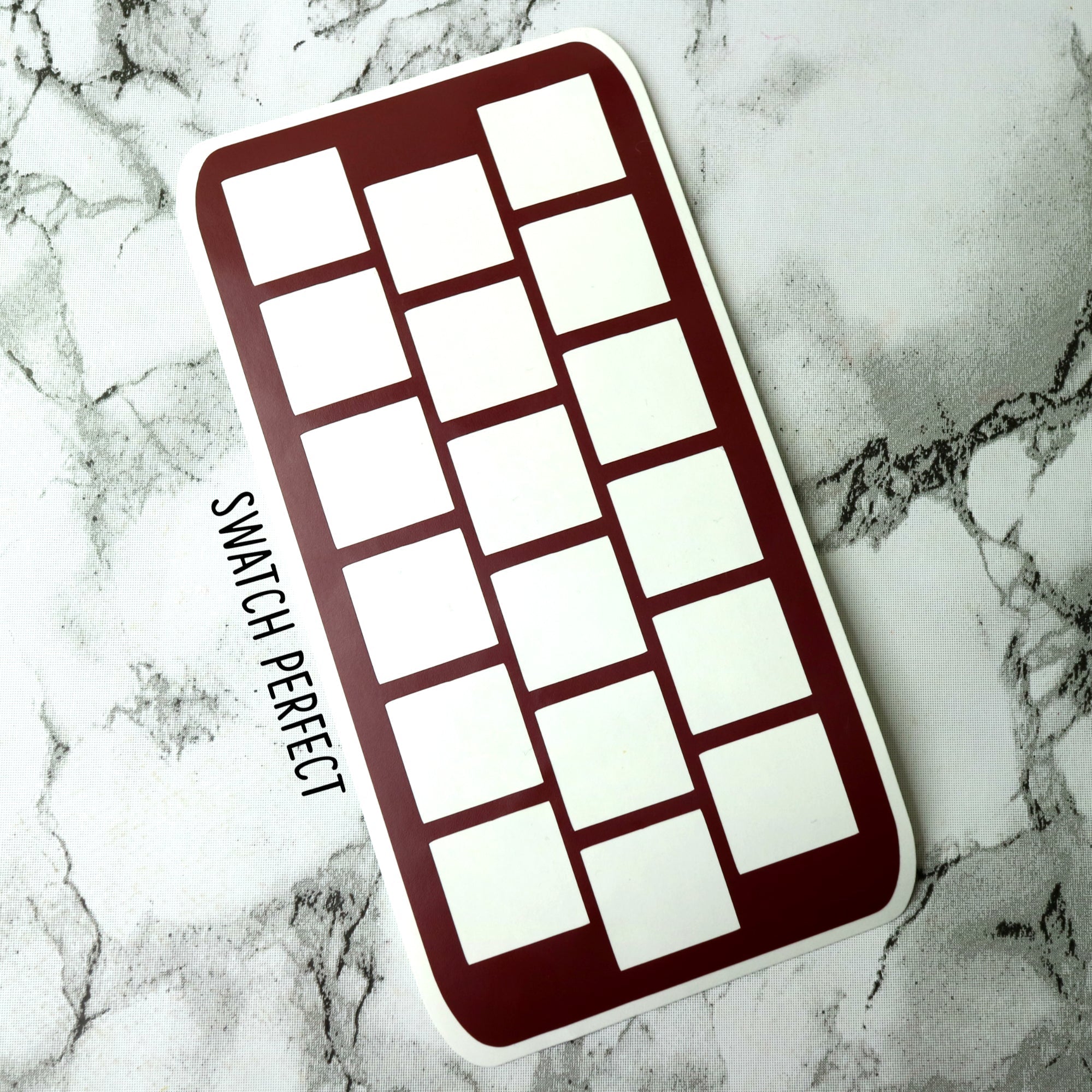 Squares - 18 Pan Stencil - Swatch Perfect