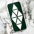 Stained Glass Triangles - 8 Pan Stencil - Swatch Perfect
