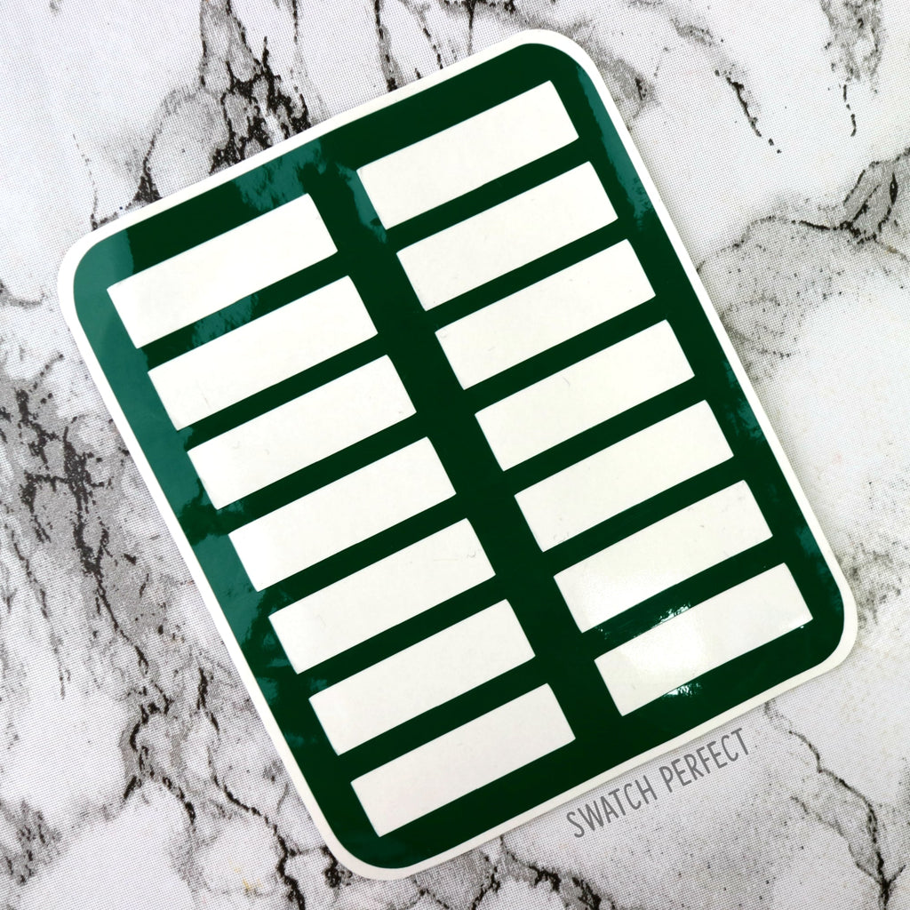 Stripes Swatch Stencil Kit - Swatch Perfect