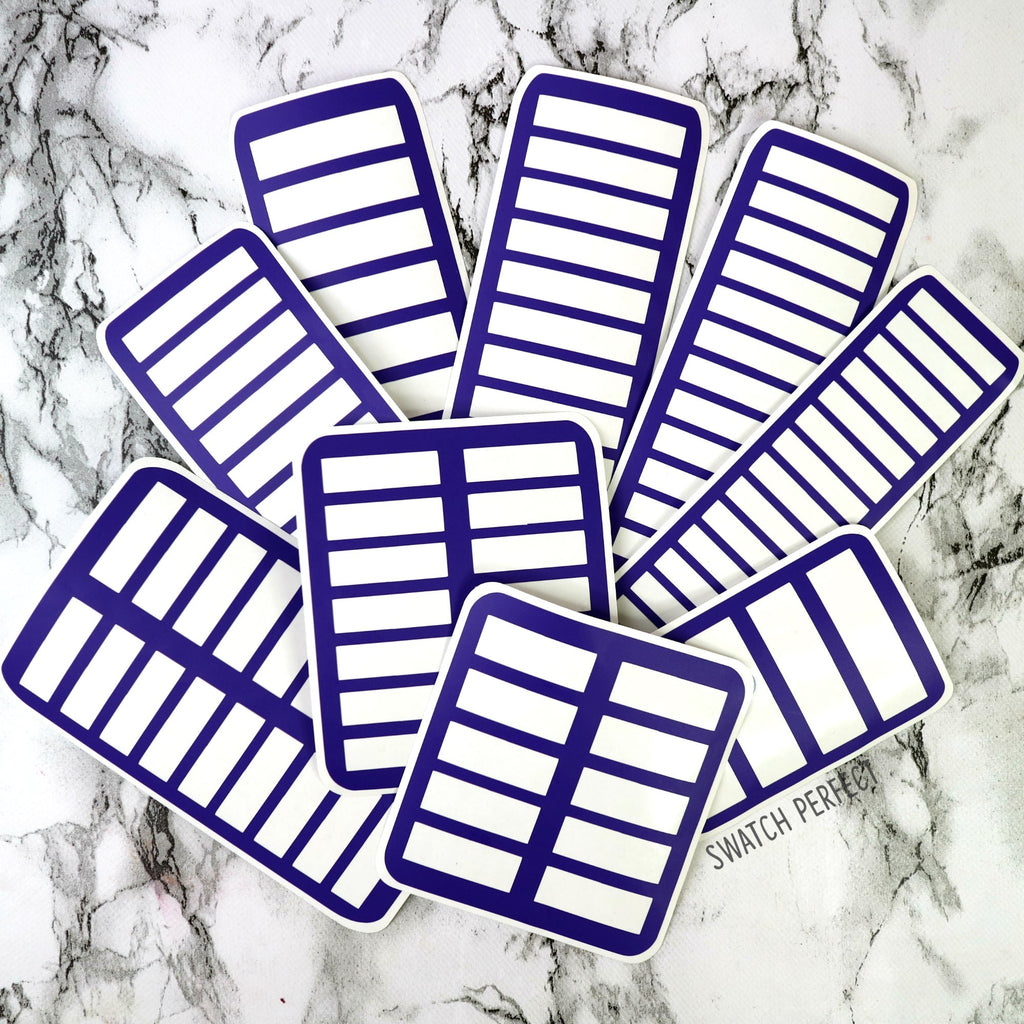 Stripes Swatch Stencil Kit - Swatch Perfect