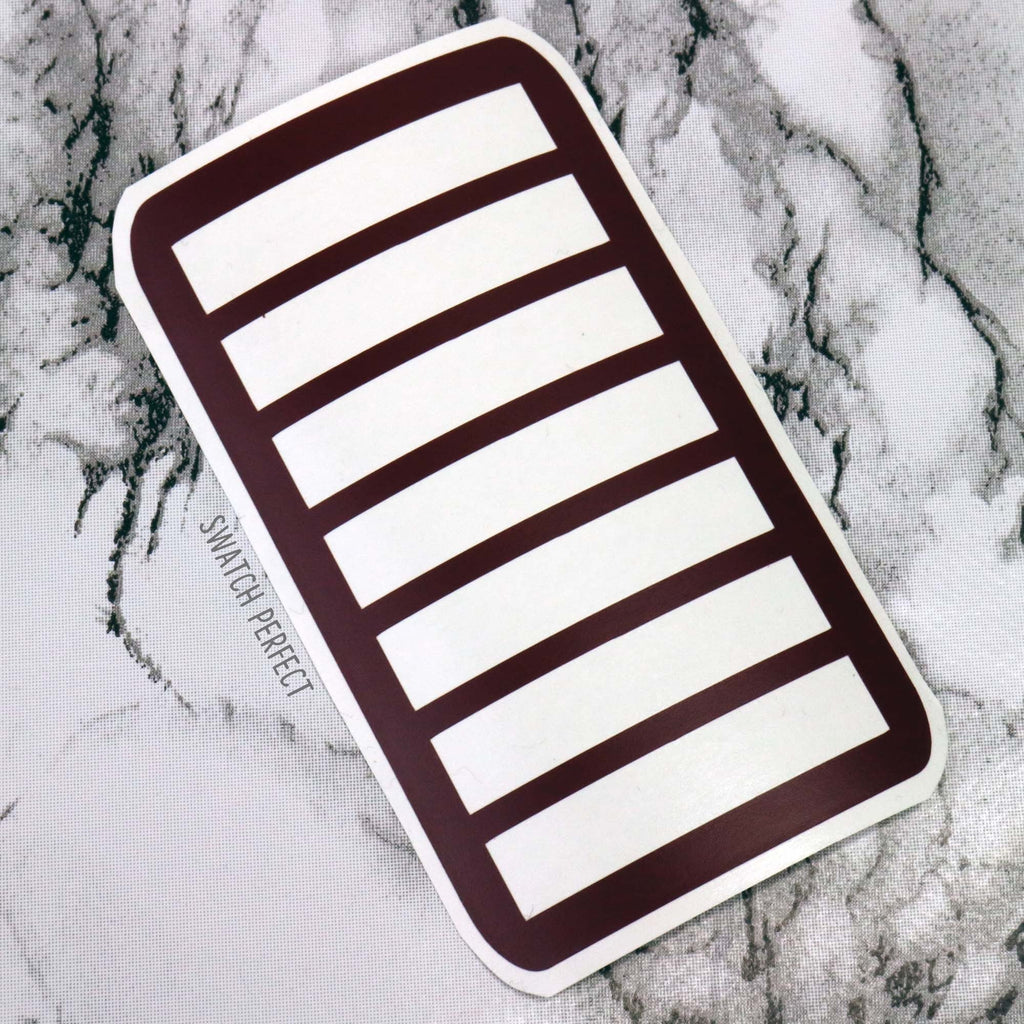 Stripes Swatch Stencil Kit - Swatch Perfect