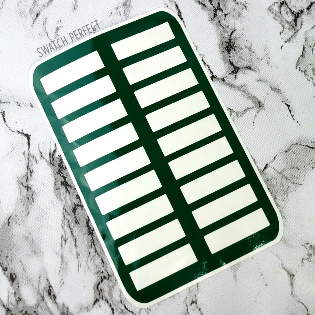 Stripes Swatch Stencil Kit - Swatch Perfect