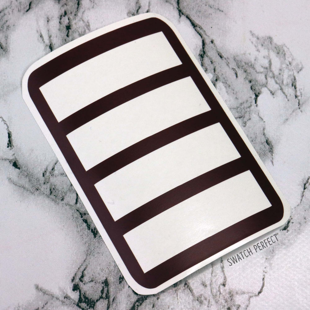 Stripes Swatch Stencil Kit - Swatch Perfect