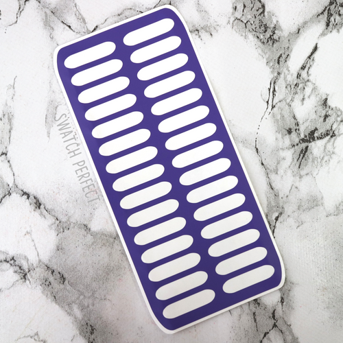 Double Rounded Stripes - 30 Pan Stencil