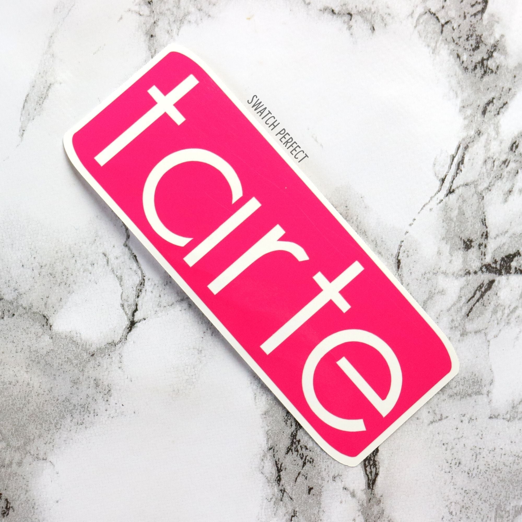 Tarte - Logo Stencil | Inspired by Tarte Cosmetics - Swatch Perfect