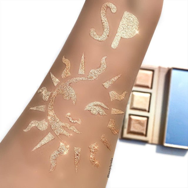 Vintage Sun - Swatch Art Stencil - Swatch Perfect