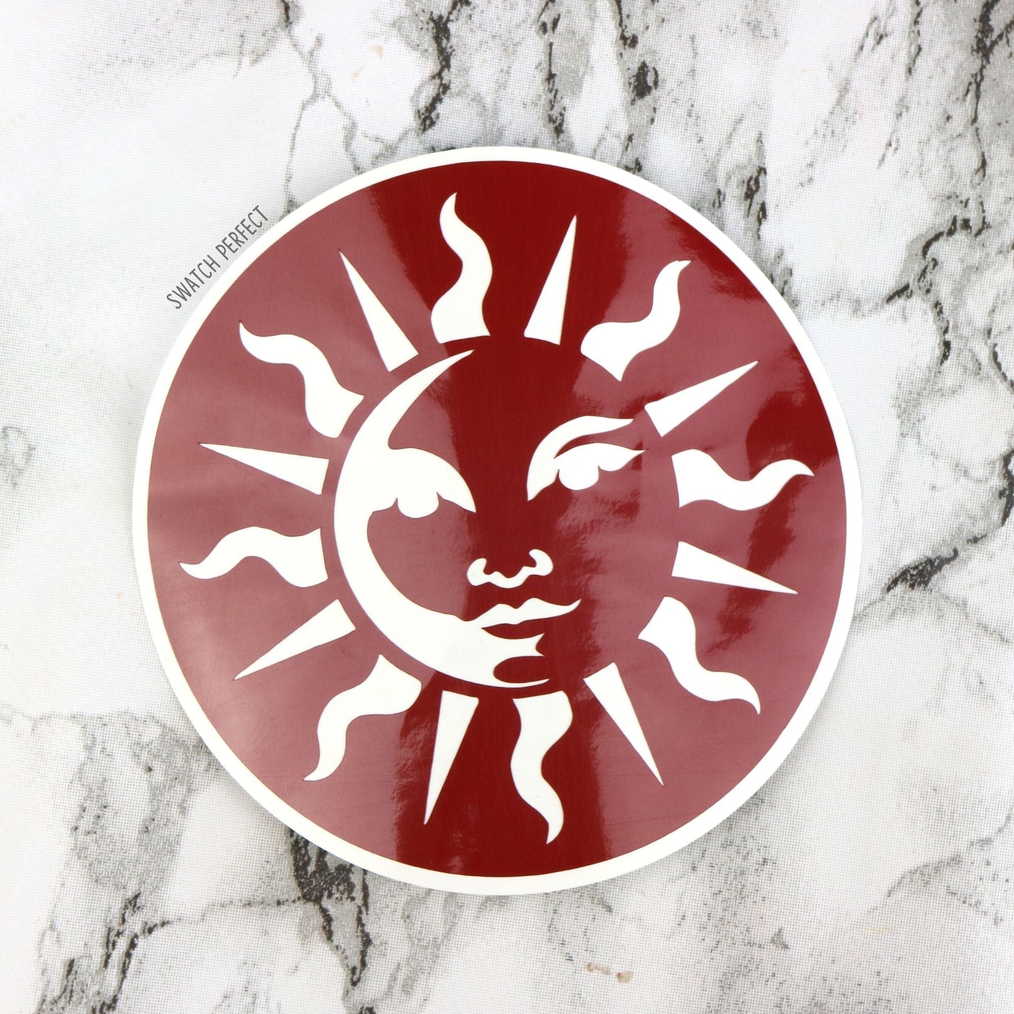 Vintage Sun - Swatch Art Stencil - Swatch Perfect