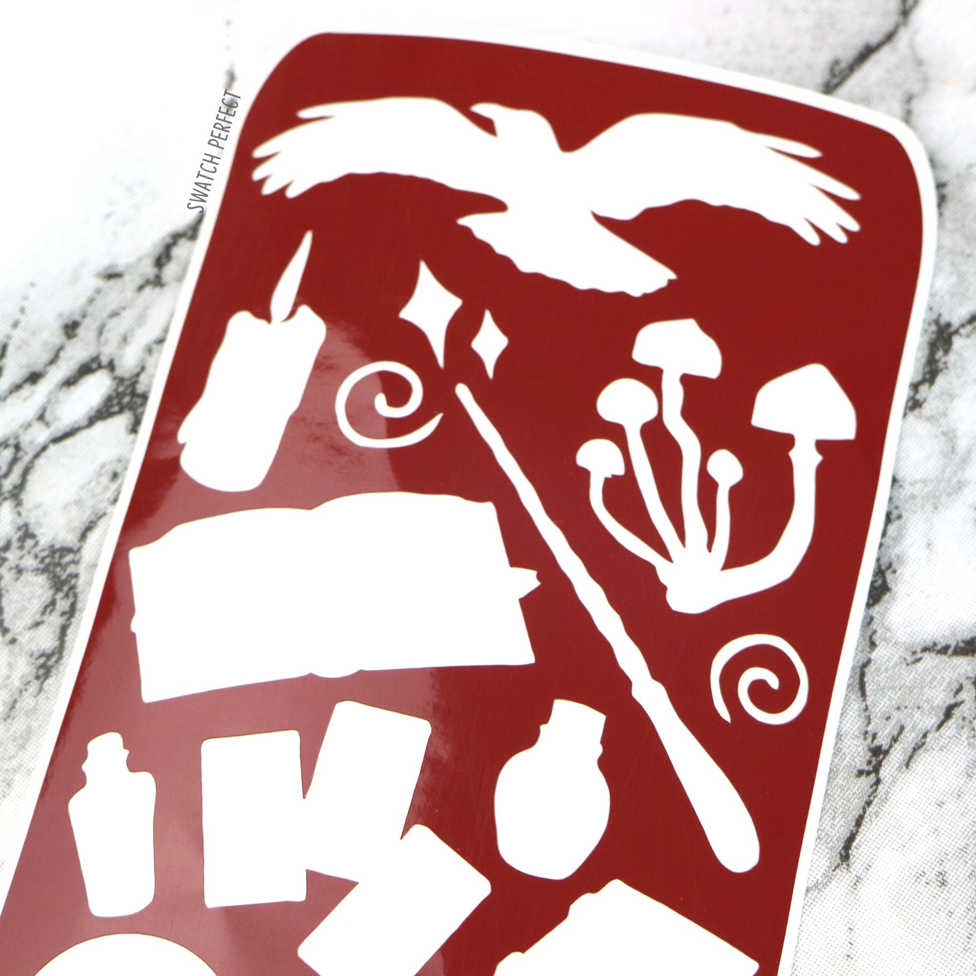 Witchy Things - 13 Pan Stencil Swatch Perfect