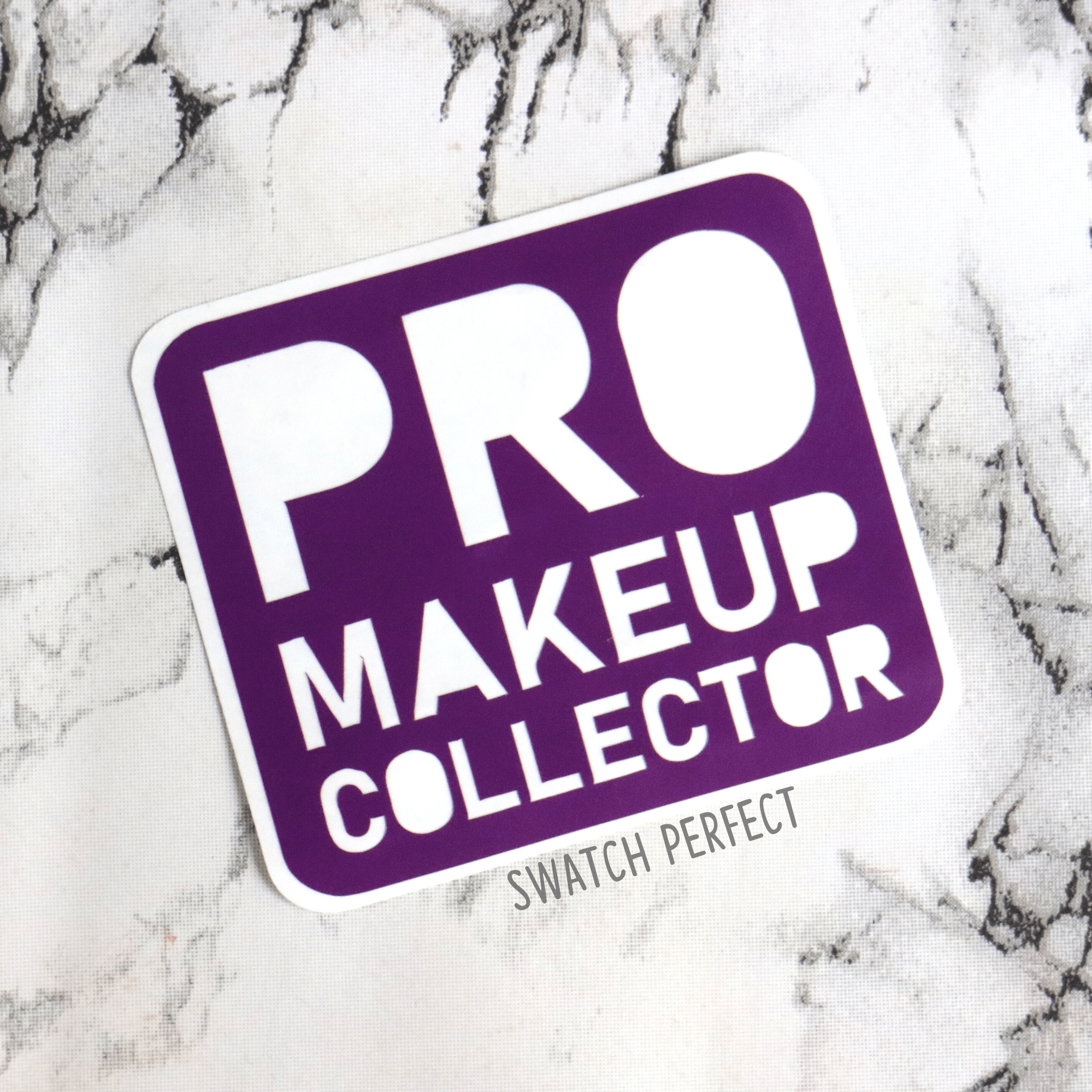 Word Stencil - Pro Makeup Collector - Swatch Perfect