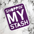 Word Stencil - Shoppin' My Stash - Swatch Perfect