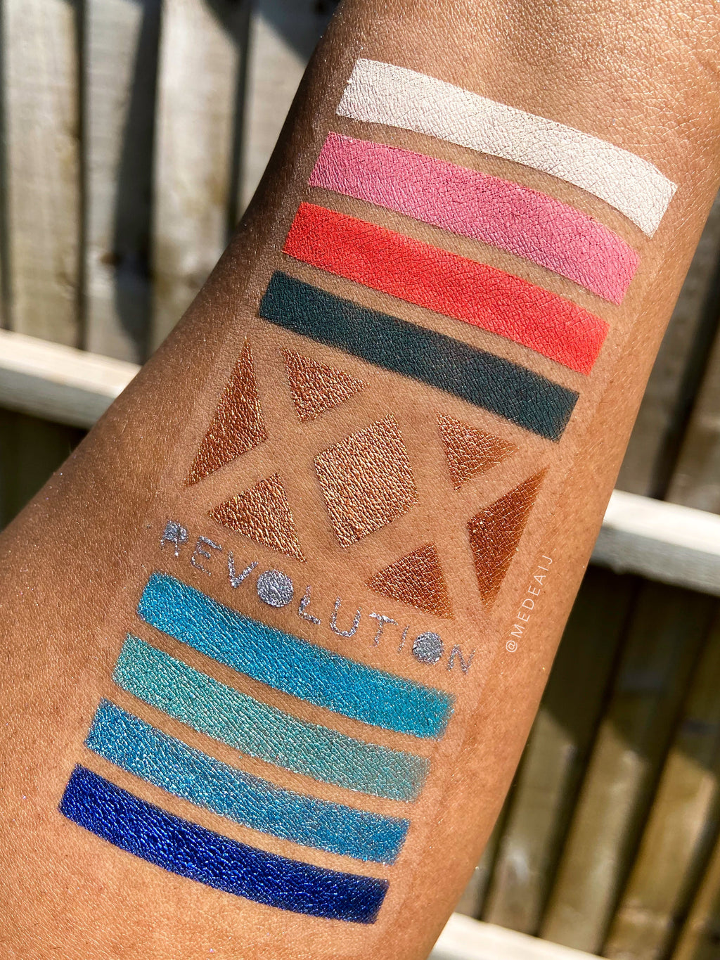 XX Revolution - 12 Pan Stencil | Inspired by Revolution Beauty - Swatch Perfect