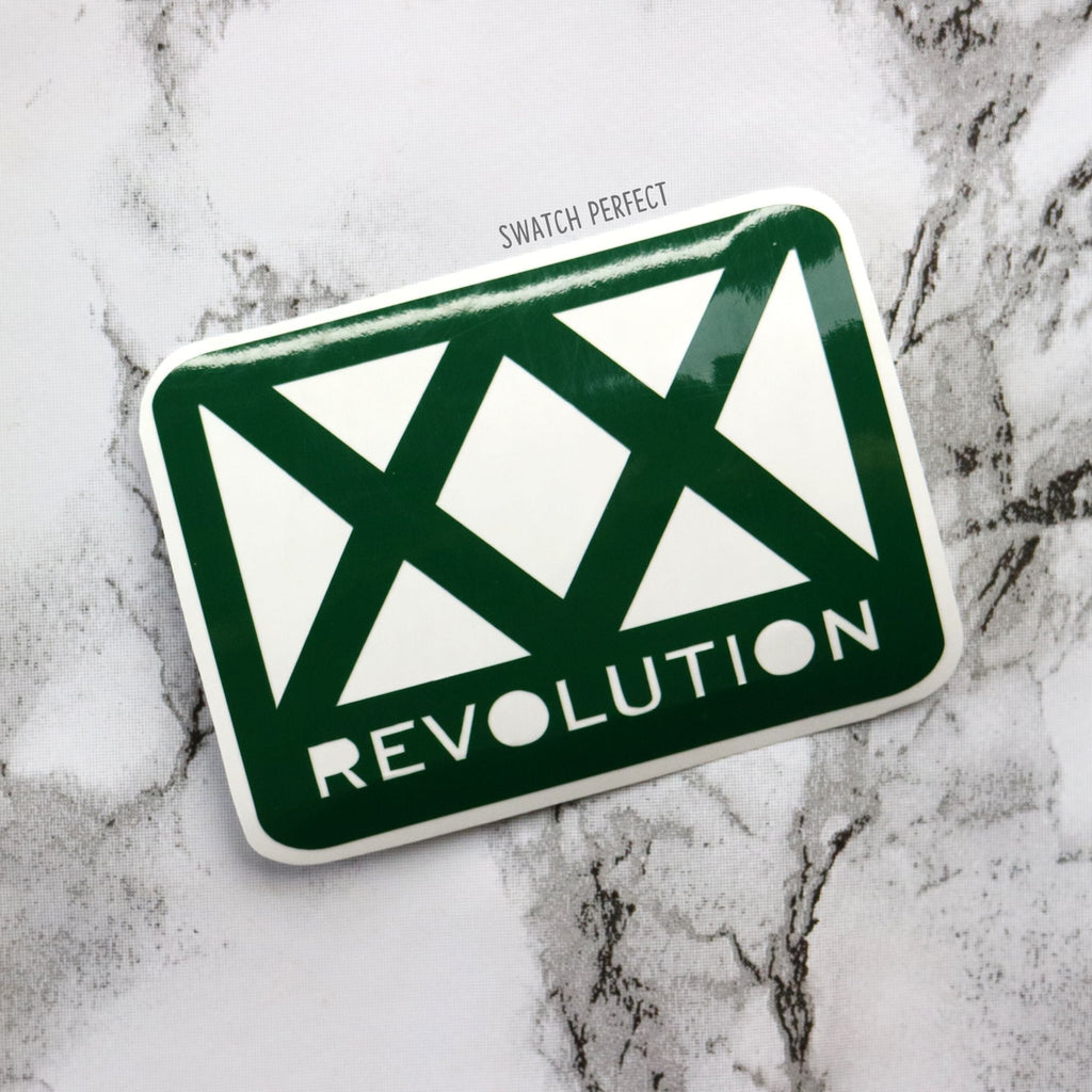XX Revolution - Logo Stencil | Inspired by Revolution Beauty Swatch Perfect